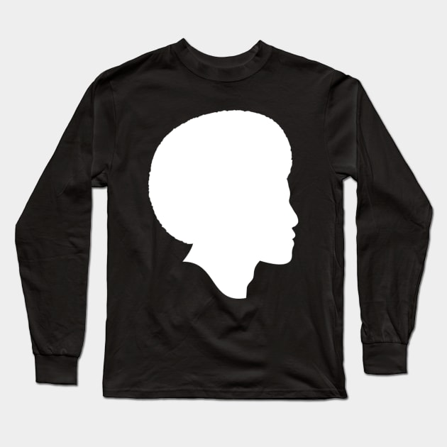 Afro Man Long Sleeve T-Shirt by SoraLorr